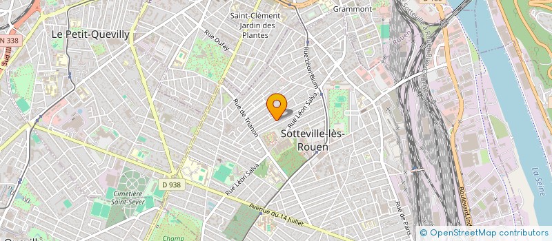 localisation de l'entreprise MADAME NOEMIE AUBER  SOTTEVILLE-LES-ROUEN