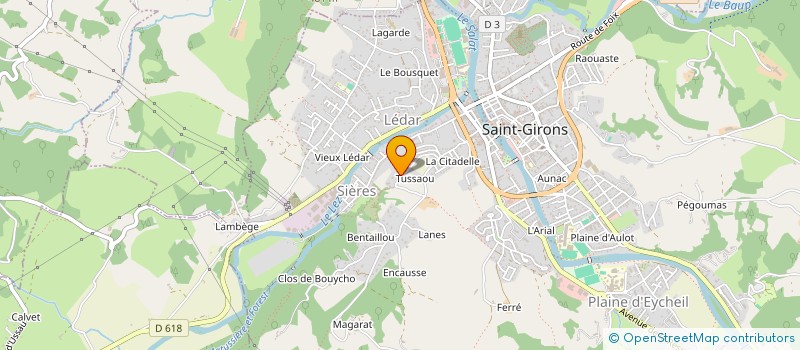 localisation de l'entreprise MADAME NOEMIE AUDENOT à MOULIS