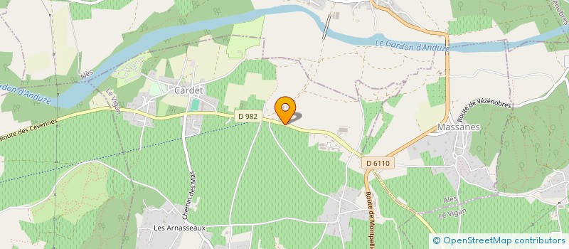 localisation de l'entreprise MADAME NOEMIE AUDRAN  CARDET