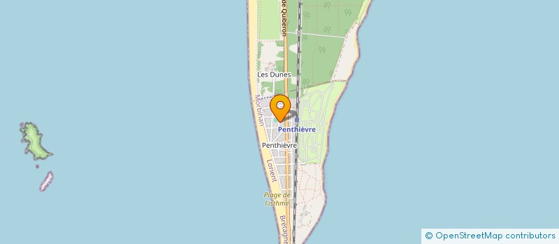 localisation de l'entreprise MADAME NOEMIE BAKHA  SAINT-PIERRE-QUIBERON