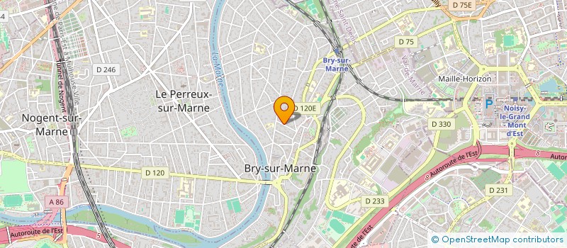 localisation de l'entreprise MADAME NOEMIE BALLOT  BRY-SUR-MARNE