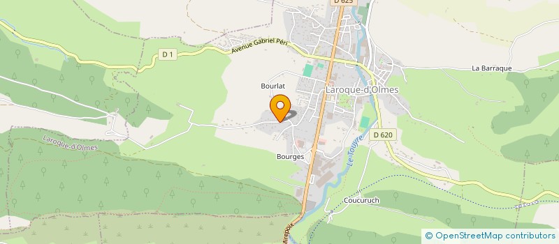 localisation de l'entreprise MADAME NOEMIE BAQUE à LAROQUE-D'OLMES