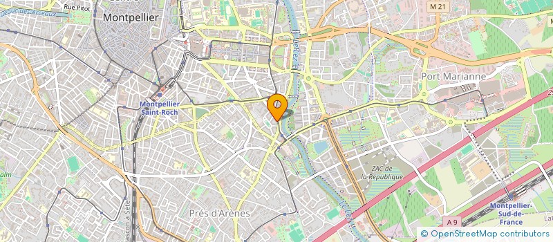 localisation de l'entreprise MADAME NOEMIE BARRAT à MONTPELLIER