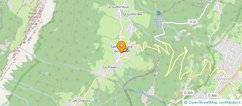 localisation de l'entreprise MADAME NOEMIE BEAUVALLET  PLATEAU-DES-PETITES-ROCHES