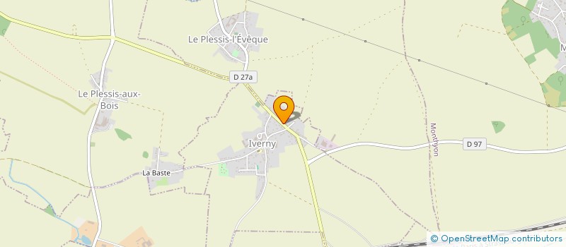 localisation de l'entreprise MADAME NOEMIE BELLENGER  IVERNY