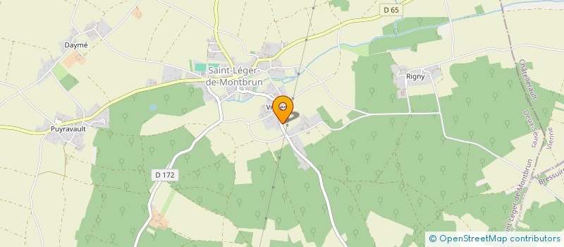 localisation de l'entreprise MADAME NOEMIE BELLIARD  SAINT-LEGER-DE-MONTBRUN