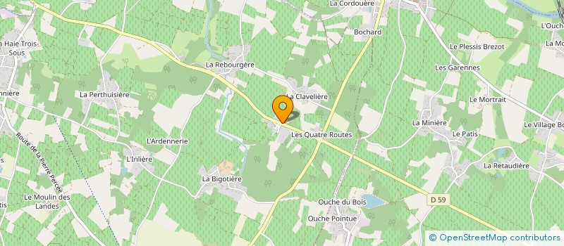 localisation de l'entreprise MADAME NOEMIE BENARD  MAISDON-SUR-SEVRE