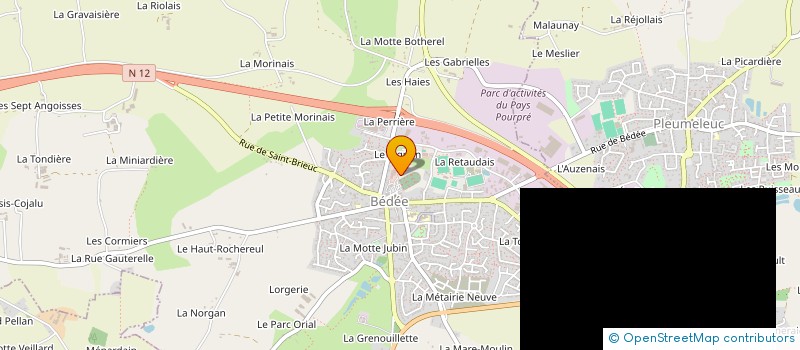 localisation de l'entreprise MADAME NOEMIE BERTHELOT  BEDEE