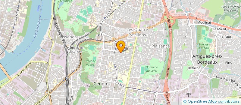 localisation de l'entreprise MADAME NOEMIE BERTHET CHANE WEN CHING  CENON