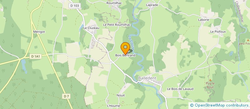 localisation de l'entreprise MADAME NOEMIE BERTRAND à BALLEDENT