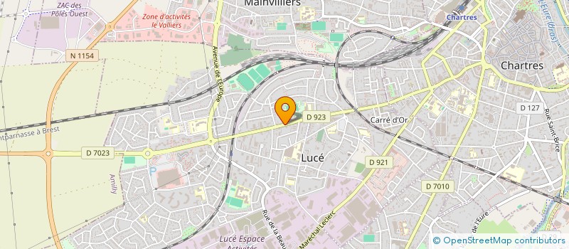 localisation de l'entreprise MADAME NOEMIE BESANCON à LUCE