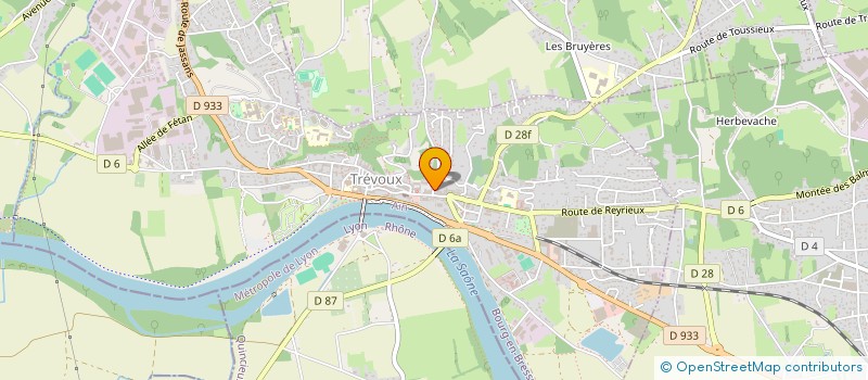 localisation de l'entreprise MADAME NOEMIE BLANCHOZ à TREVOUX