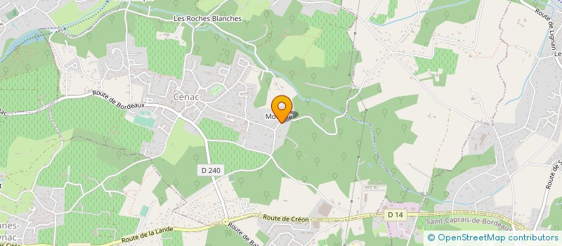 localisation de l'entreprise MADAME NOEMIE BLIN  VERAC