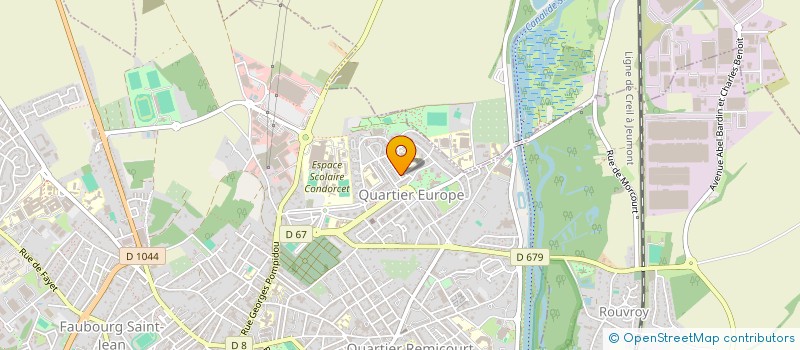 localisation de l'entreprise MADAME NOEMIE BOBEUF à SAINT-QUENTIN