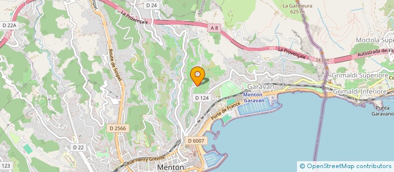 localisation de l'entreprise MADAME NOEMIE BOERI à MENTON