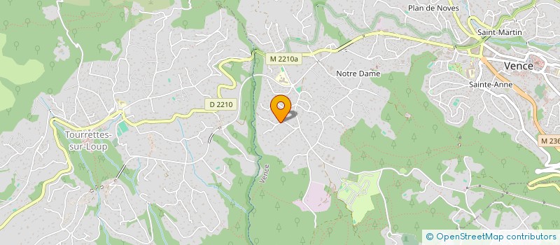 localisation de l'entreprise MADAME NOEMIE BONACOSSA  VENCE