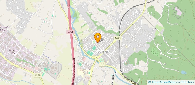 localisation de l'entreprise MADAME NOEMIE BONSIGNORI  AIX-EN-PROVENCE