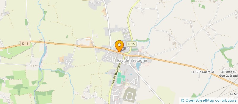 localisation de l'entreprise MADAME NOEMIE BOUCARD  FAY-DE-BRETAGNE