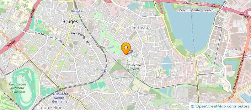 localisation de l'entreprise MADAME NOEMIE BOUCREUX  BRUGES