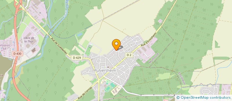 localisation de l'entreprise MADAME NOEMIE BOUISSET  WITTELSHEIM