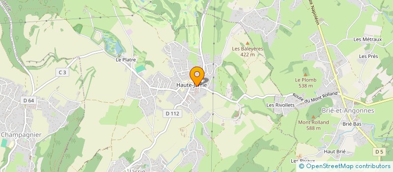 localisation de l'entreprise MADAME NOEMIE BOULLY LADAS  JARRIE