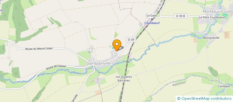 localisation de l'entreprise MADAME NOEMIE BOUTRY à DAMBLAINVILLE