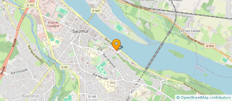 localisation de l'entreprise MADAME NOEMIE BRICAUD  SAUMUR