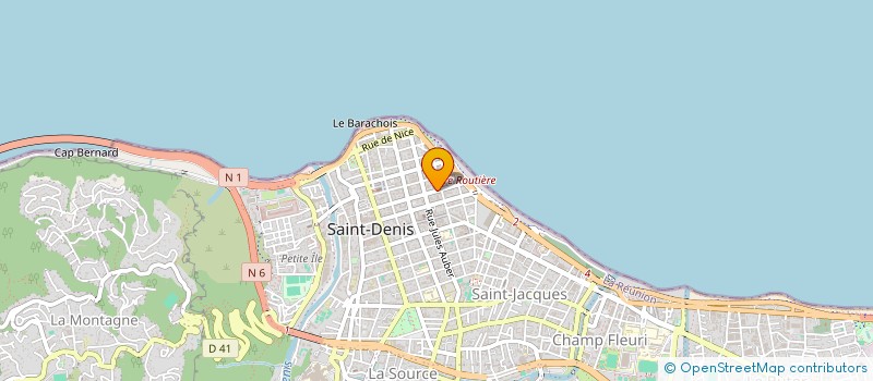 localisation de l'entreprise MADAME NOEMIE BRION  SAINT-DENIS