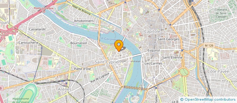 localisation de l'entreprise MADAME NOEMIE BROCHET  TOULOUSE