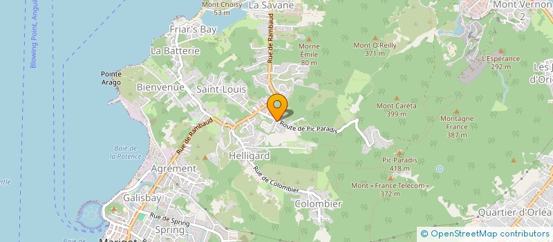 localisation de l'entreprise MADAME NOEMIE BRUNET  SAINT MARTIN