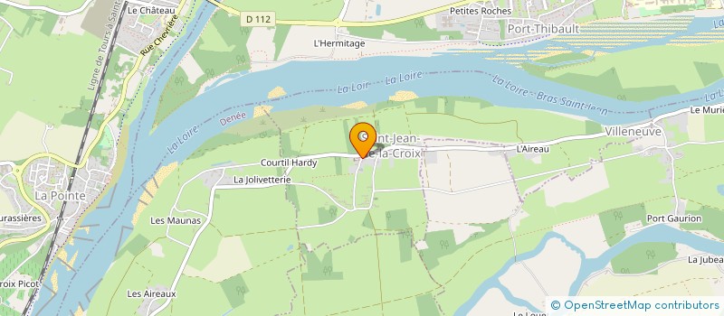 localisation de l'entreprise MADAME NOEMIE BRUNET  SAINT-JEAN-DE-LA-CROIX