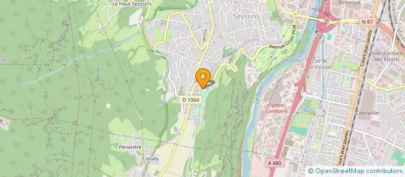 localisation de l'entreprise MADAME NOEMIE BUCHHOLTZ à SEYSSINS