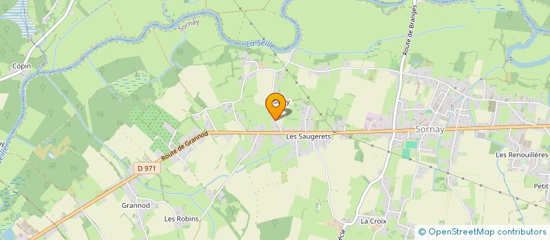 localisation de l'entreprise MADAME NOEMIE BUGUET  SORNAY