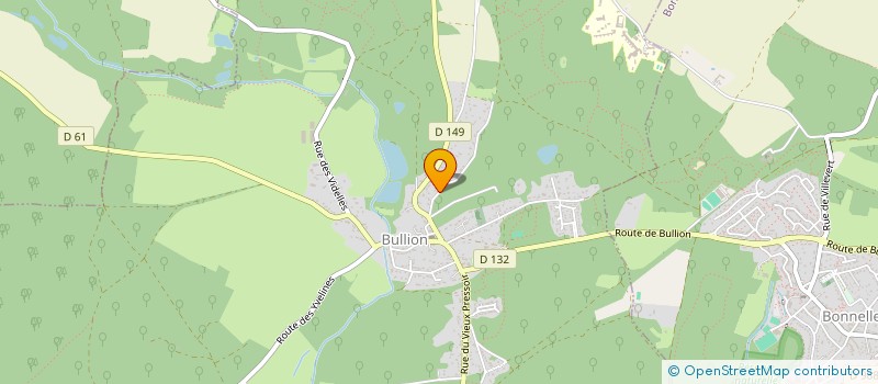 localisation de l'entreprise MADAME NOEMIE BUGUET  BULLION