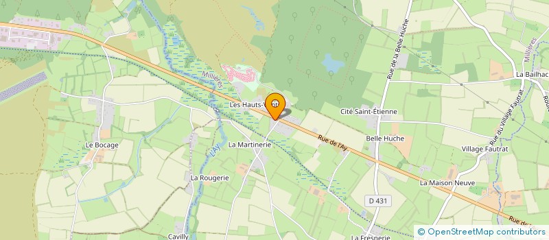 localisation de l'entreprise MADAME NOEMIE BUHOT  MILLIERES