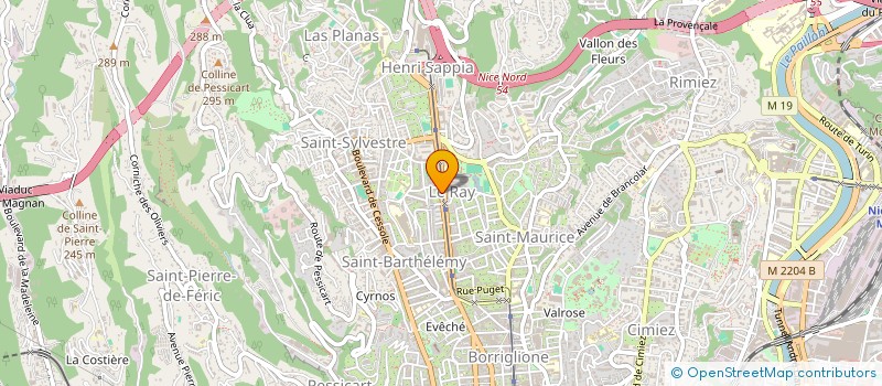 localisation de l'entreprise MADAME NOEMIE BUTORI à NICE