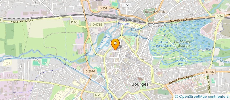 localisation de l'entreprise MADAME NOEMIE CABAT  BOURGES