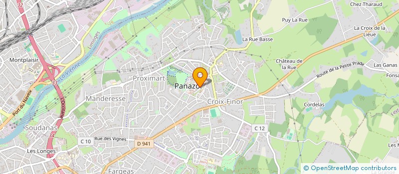 localisation de l'entreprise MADAME NOEMIE CADET à PANAZOL