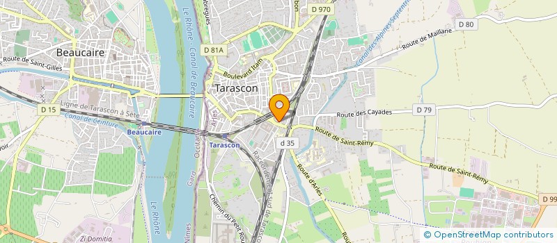 localisation de l'entreprise MADAME NOEMIE CADOSCH  TARASCON