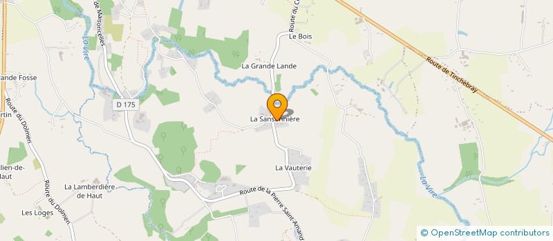 localisation de l'entreprise MADAME NOEMIE CHALAUX  VIRE NORMANDIE