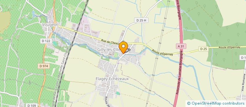 localisation de l'entreprise MADAME NOEMIE CHAMBREY  GILLY-LES-CITEAUX