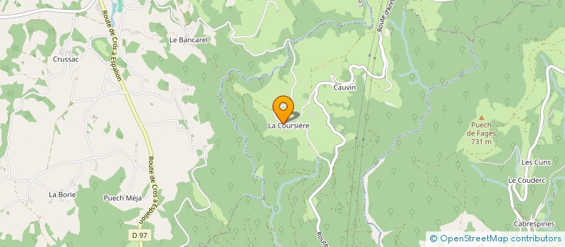 localisation de l'entreprise MADAME NOEMIE CHAMOSA  ESTAING