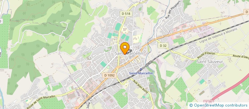 localisation de l'entreprise MADAME NOEMIE CHAMPEY  SAINT-MARCELLIN