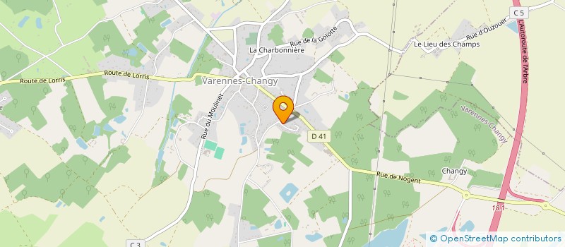 localisation de l'entreprise MADAME NOEMIE CHASLIN à VARENNES-CHANGY
