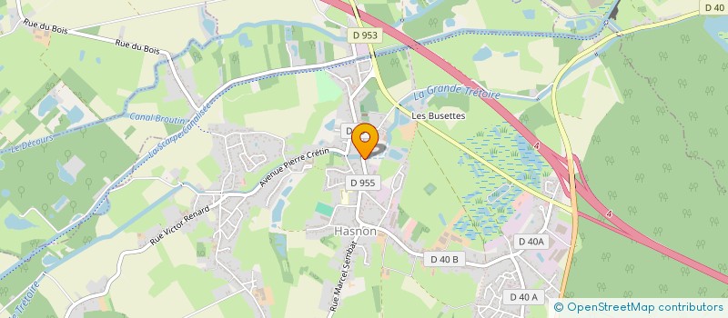 localisation de l'entreprise MADAME NOEMIE CHEVALIER  RONCQ