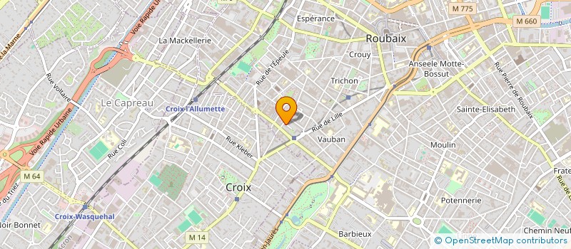 localisation de l'entreprise MADAME NOEMIE CHIOZEM à ROUBAIX