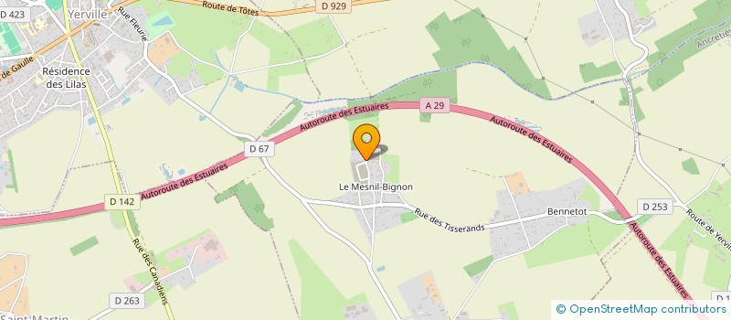 localisation de l'entreprise MADAME NOEMIE CHOUQUET  ECTOT-L'AUBER