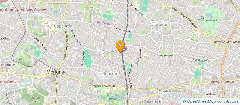 localisation de l'entreprise MADAME NOEMIE CLAVARESSA  BORDEAUX