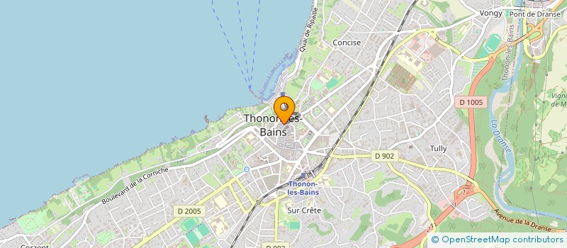 localisation de l'entreprise MADAME NOEMIE COLAS à THONON-LES-BAINS