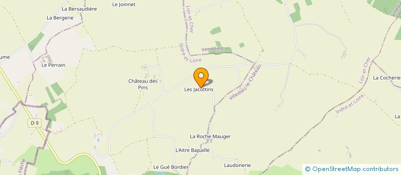 localisation de l'entreprise MADAME NOEMIE CONSTANTIN  EPEIGNE-SUR-DEME